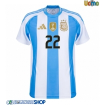Maglie da calcio Argentina Lautaro Martinez #22 Prima Maglia Copa America 2024 Manica Corta
